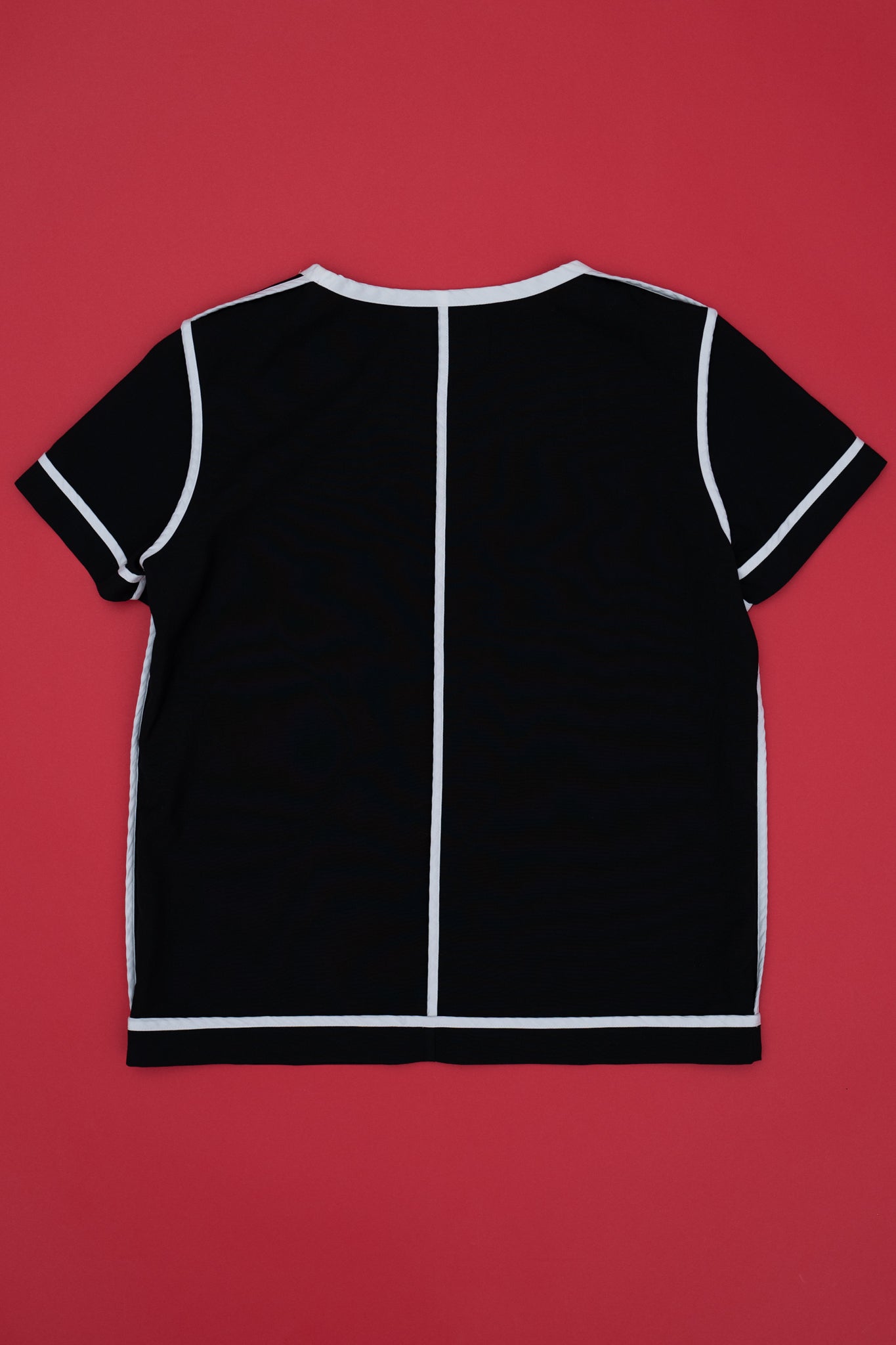 TRICOT CDG CONTRAST TOP