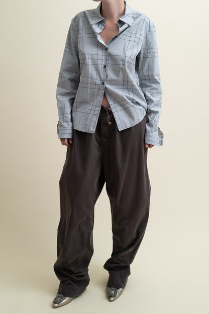 MIU MIU PRINTED BUTTON UP