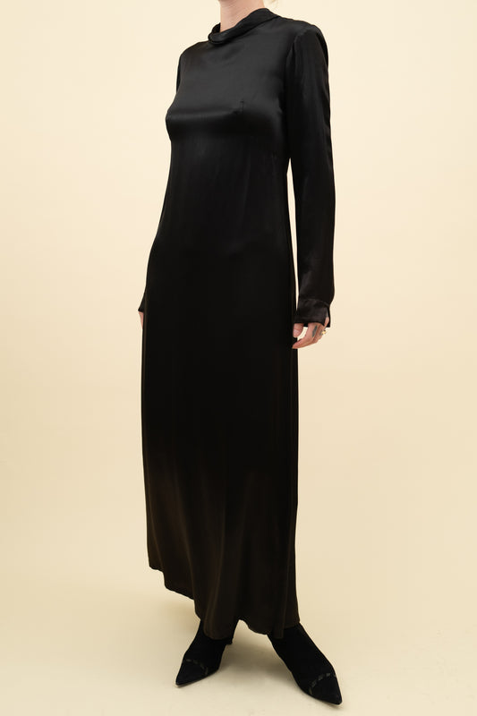 AGNES B. SATIN DRESS