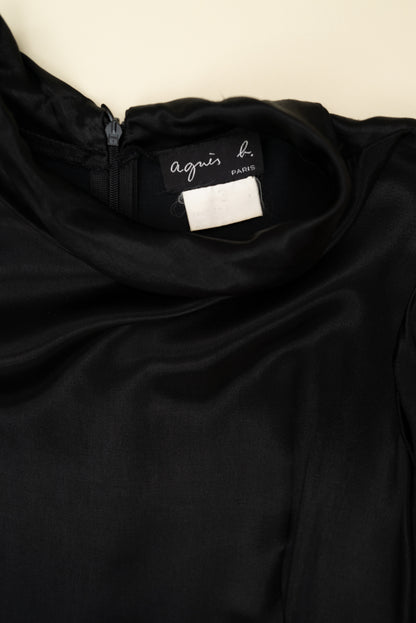 AGNES B. SATIN DRESS