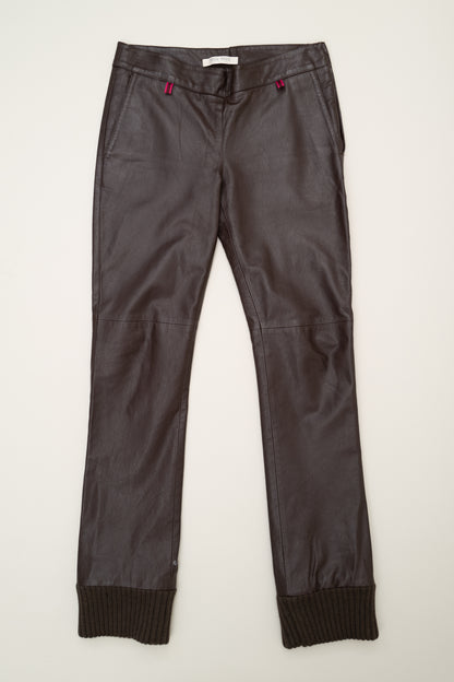 MIU MIU FW1999 LEATHER PANTS