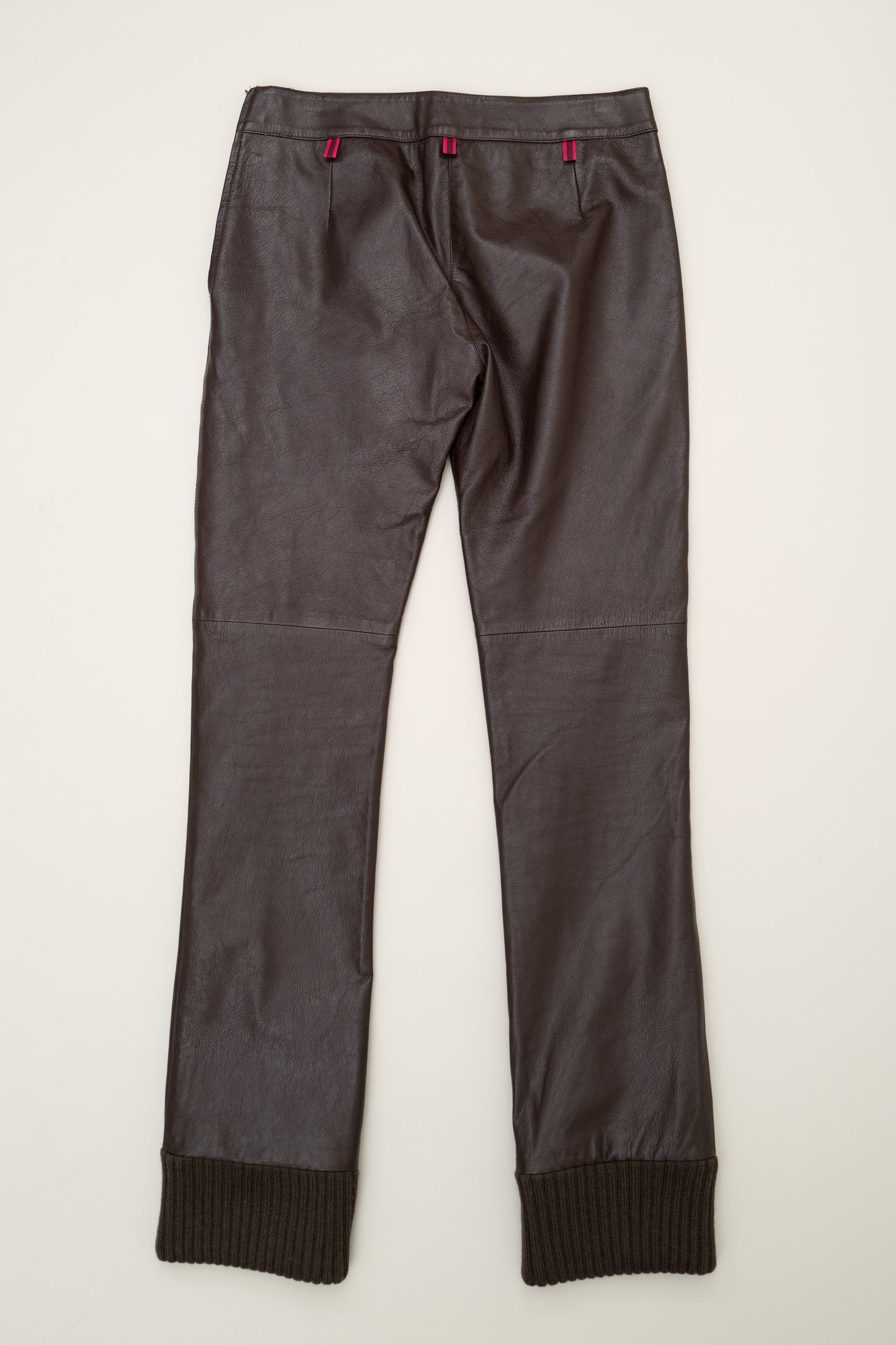 MIU MIU FW1999 LEATHER PANTS