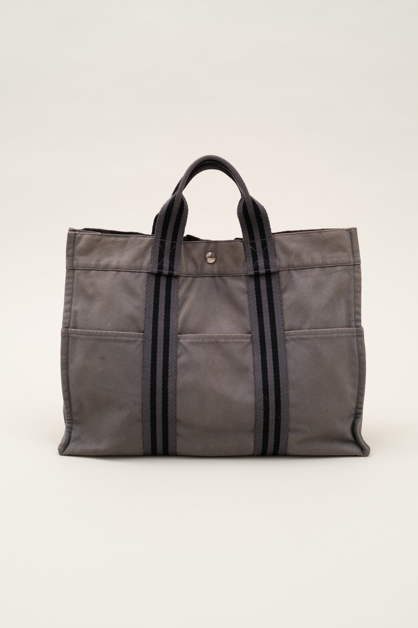 HERMES TOILE  FOURRE-TOUT MM