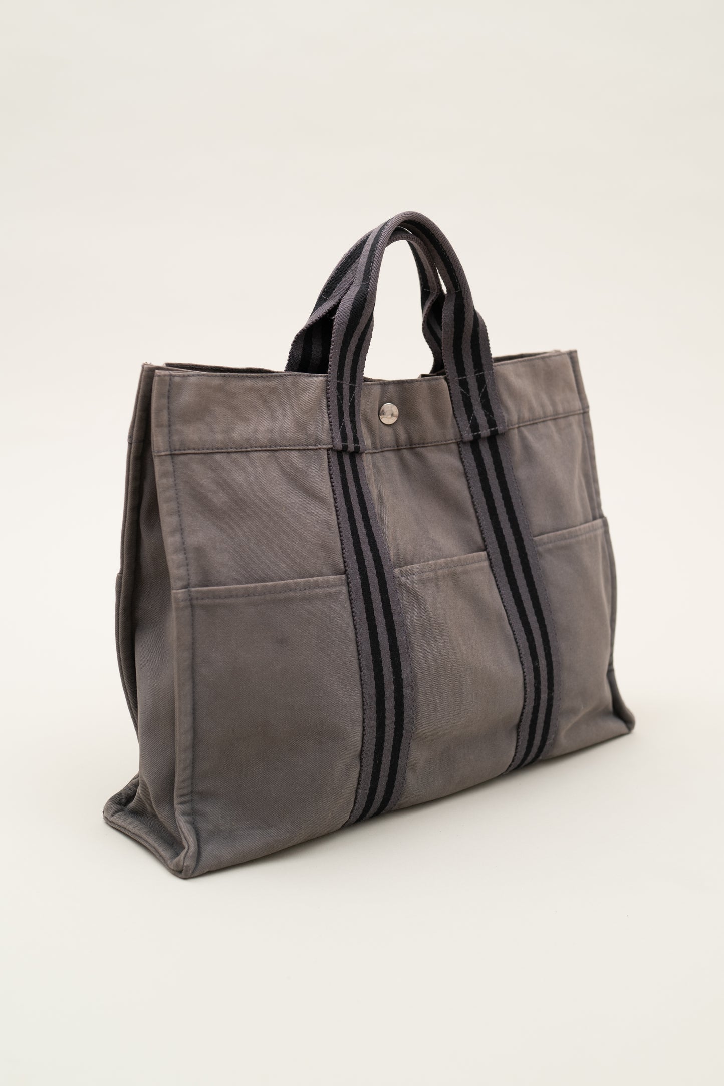 HERMES TOILE  FOURRE-TOUT MM