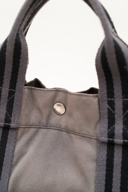 HERMES TOILE  FOURRE-TOUT MM