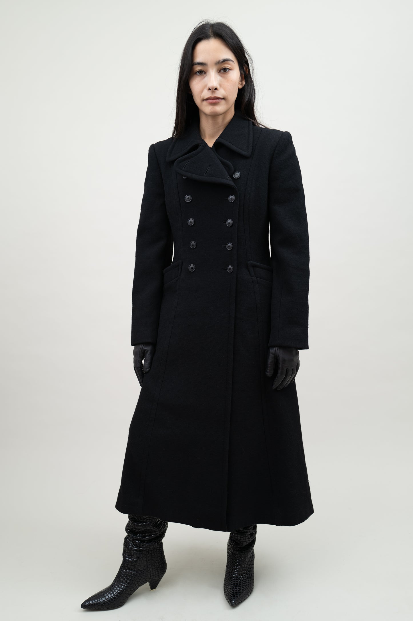 EMPORIO ARMANI WOOL COAT, 90s