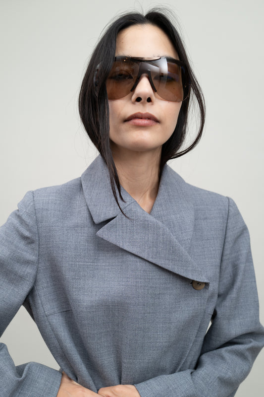 CHANEL SHIELD SUNGLASSES