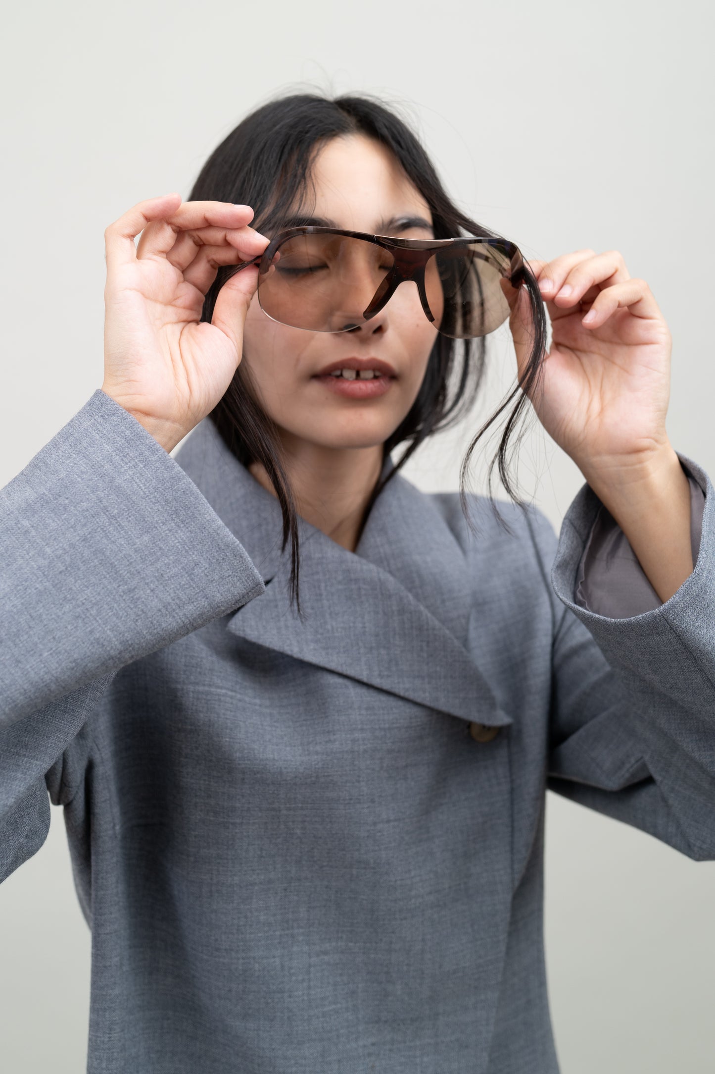 CHANEL SHIELD SUNGLASSES