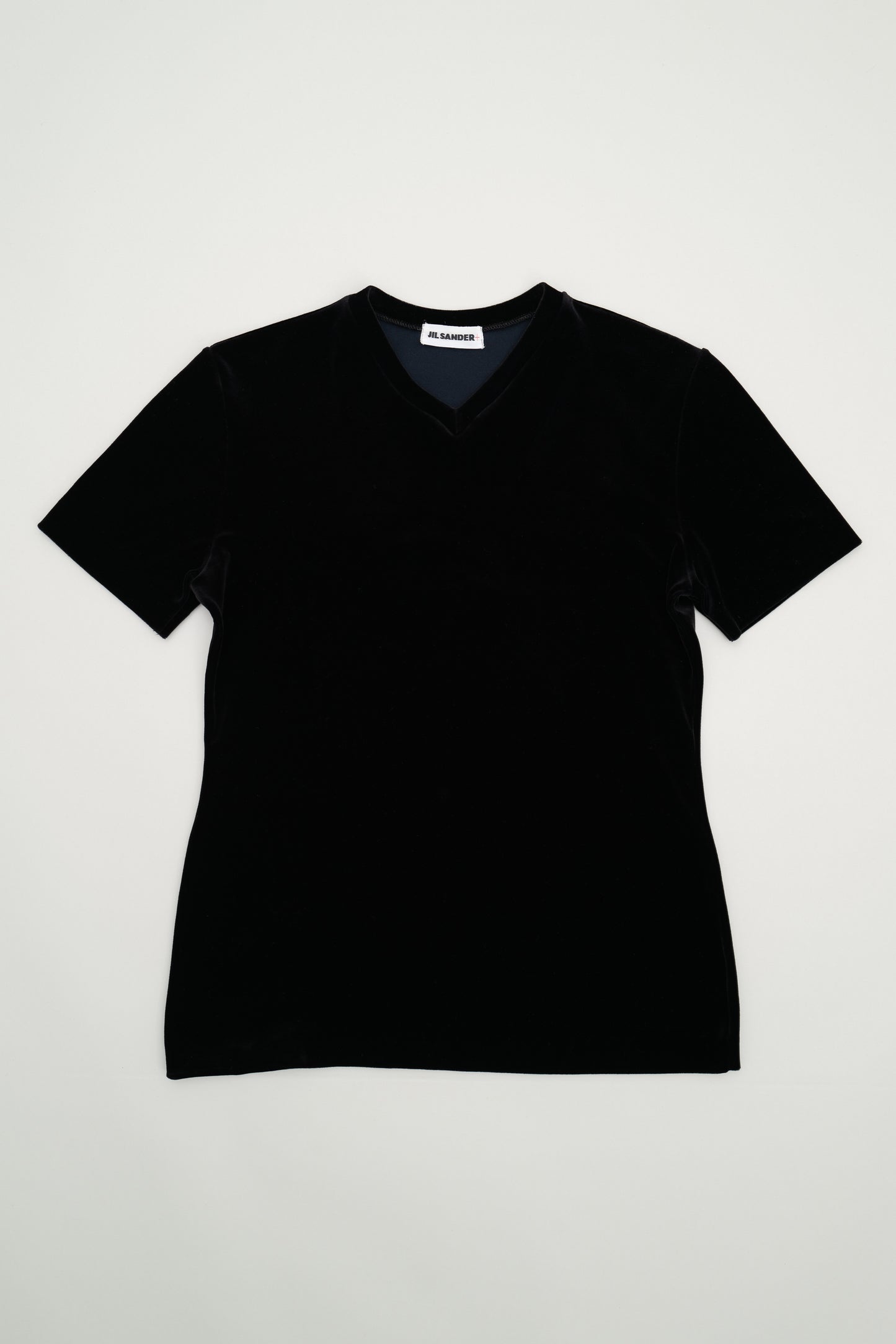 JIL SANDER VELVET T-SHIRT