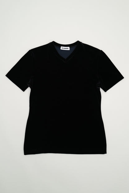 JIL SANDER VELVET T-SHIRT