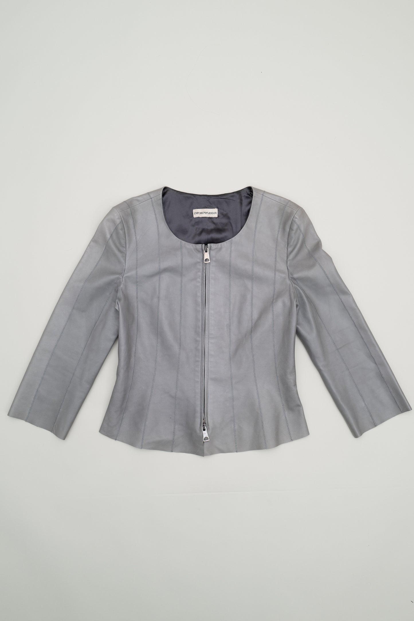 EMPORIO ARMANI LEATHER JACKET