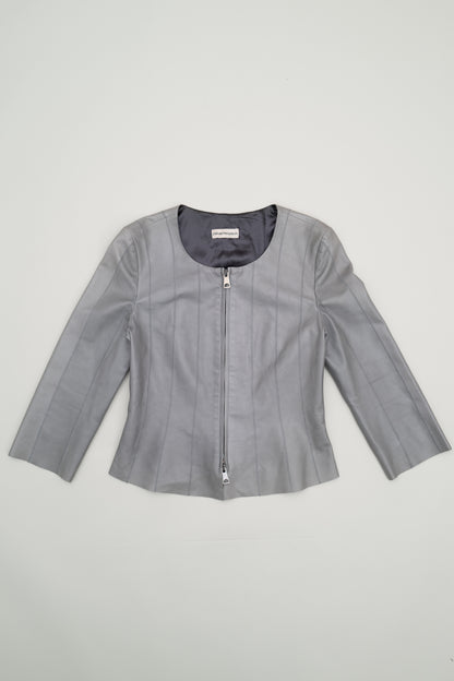 EMPORIO ARMANI LEATHER JACKET