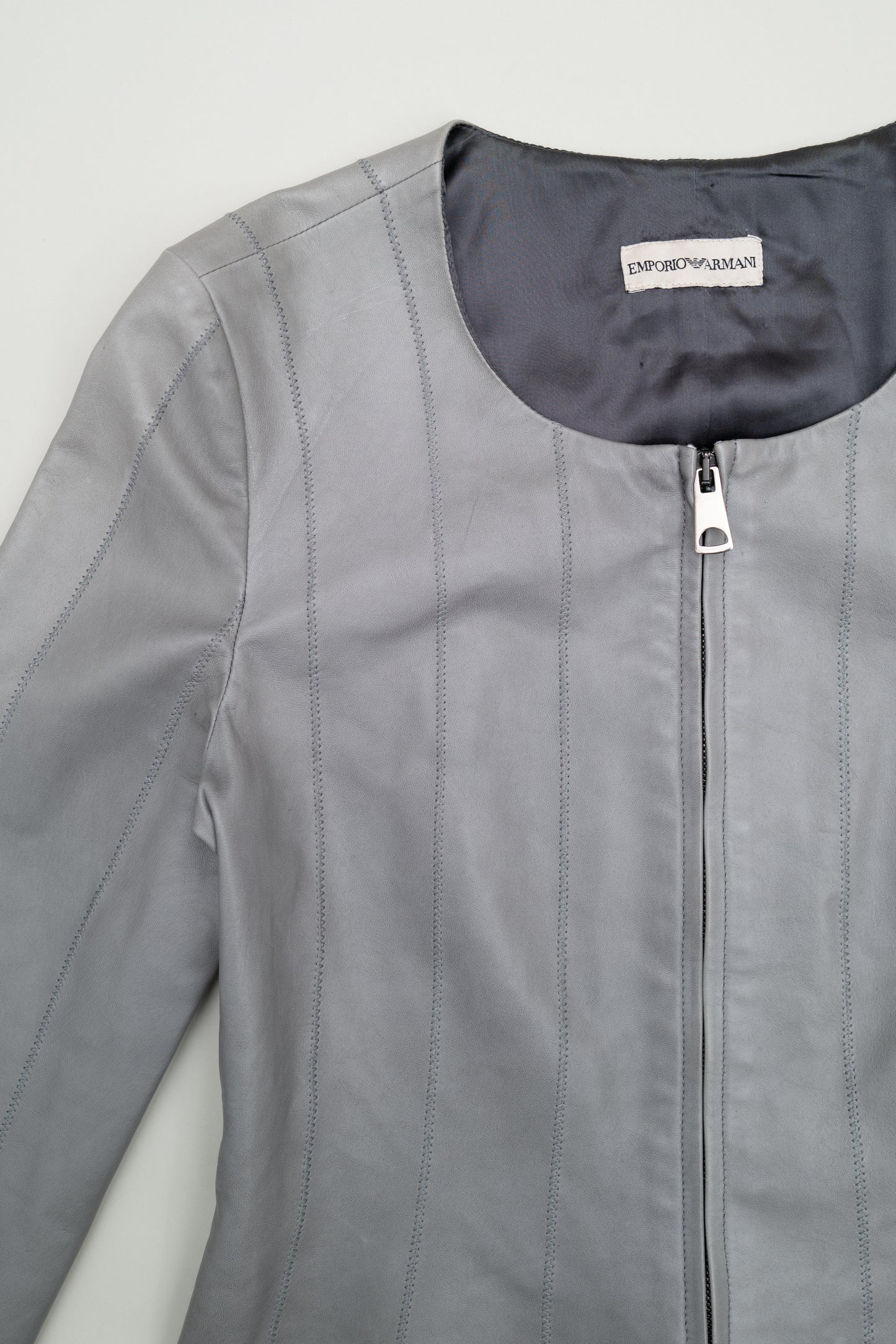 EMPORIO ARMANI LEATHER JACKET