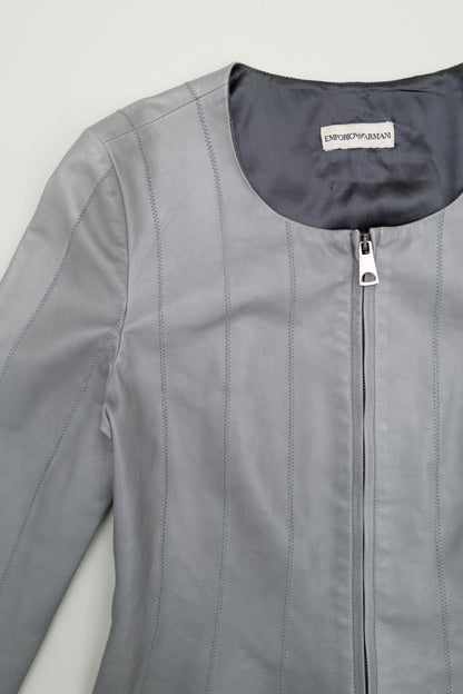 EMPORIO ARMANI LEATHER JACKET