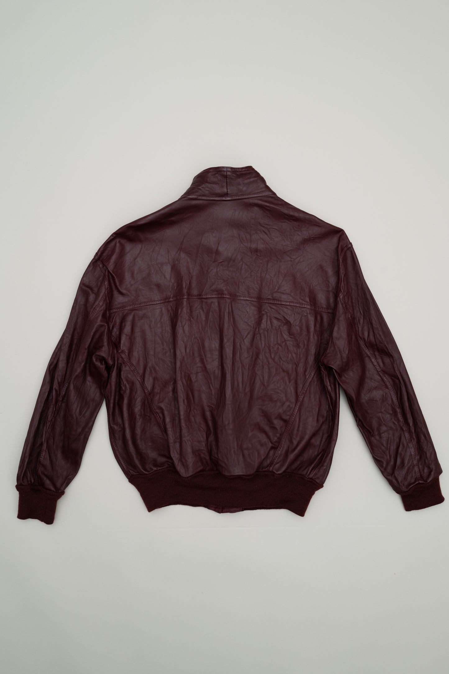 BALLY LEATHER BOMBER