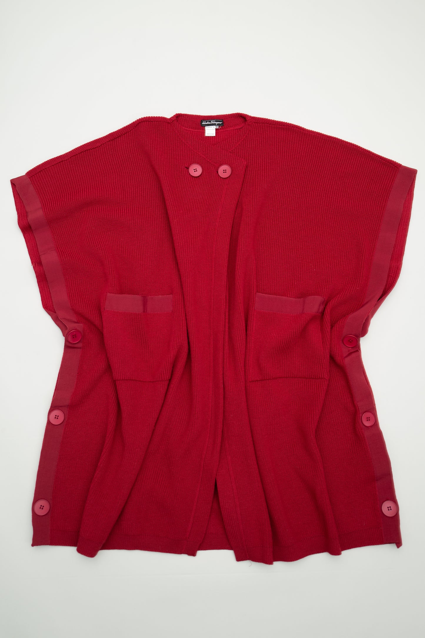 SALVATORE FERRAGAMO KNIT SHAWL