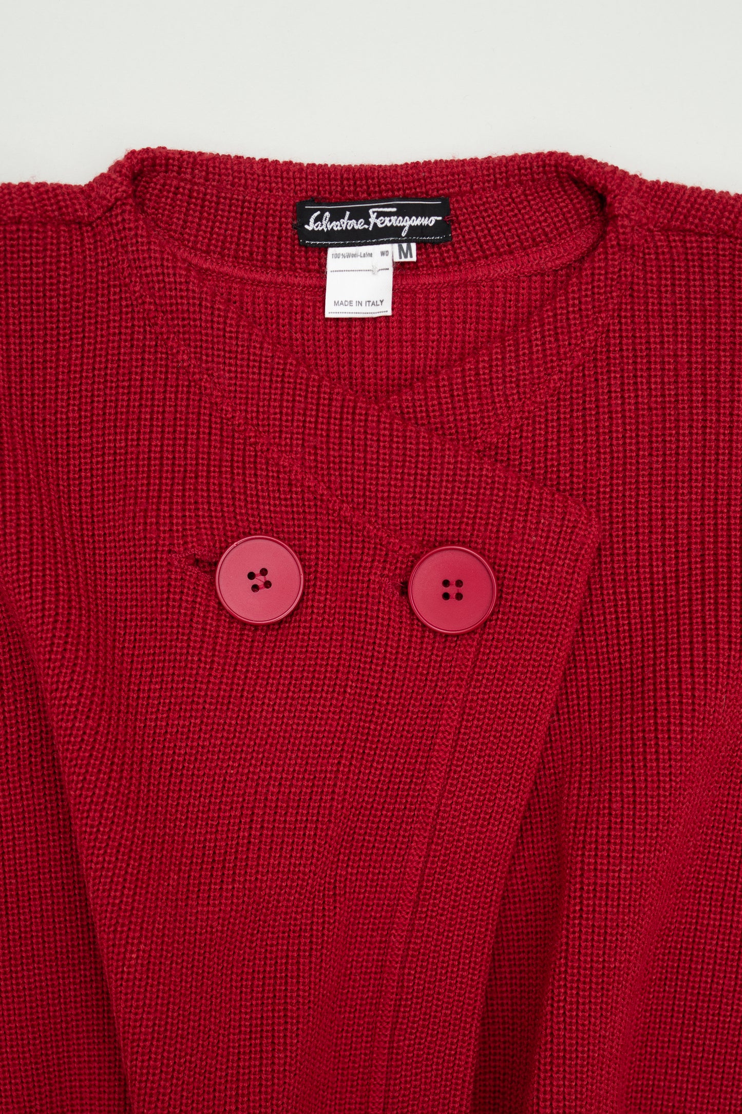 SALVATORE FERRAGAMO KNIT SHAWL