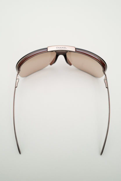 CHANEL SHIELD SUNGLASSES