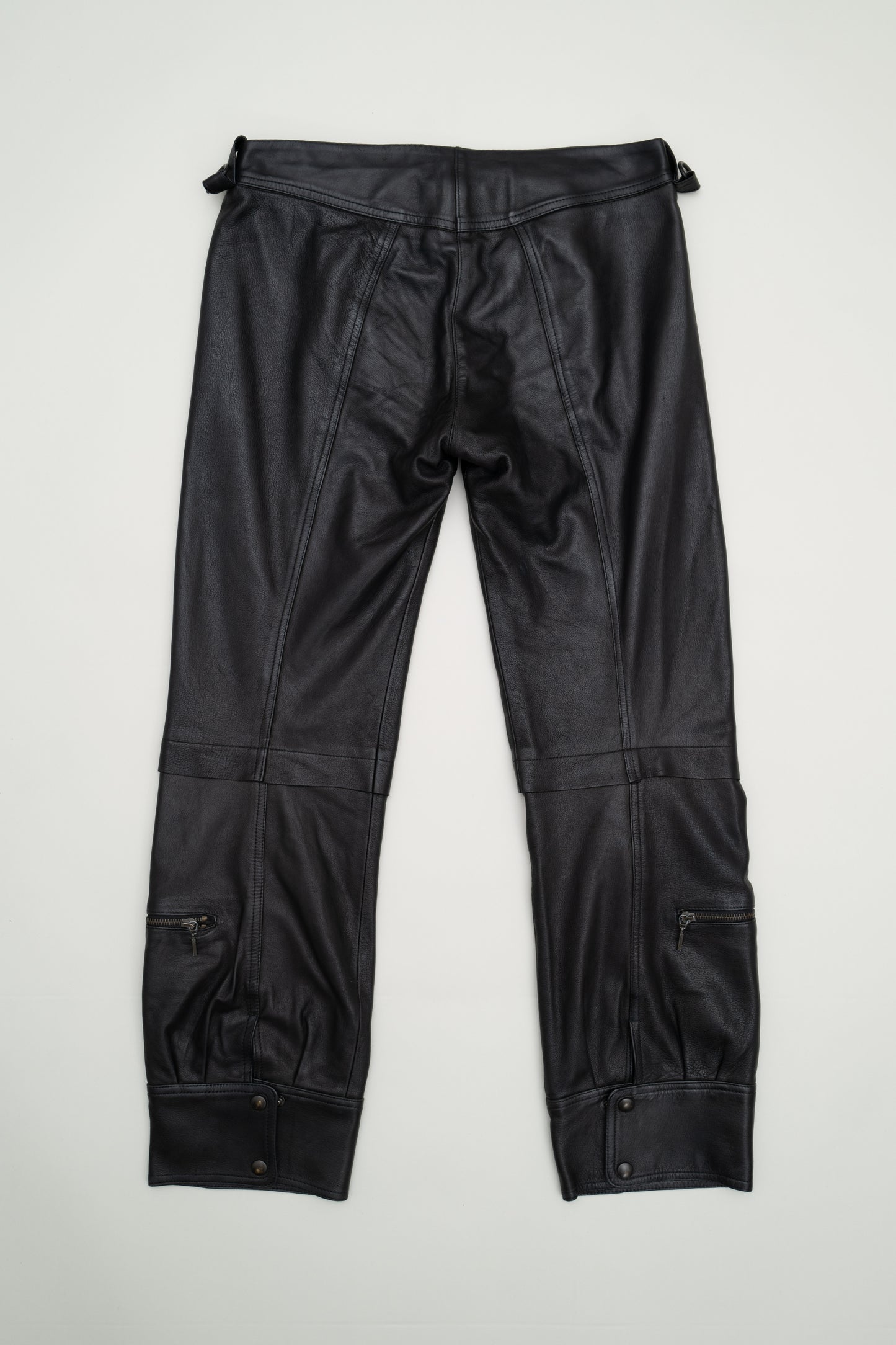 PLEIN SUD LEATHER PANTS