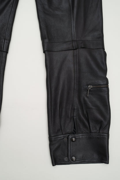 PLEIN SUD LEATHER PANTS