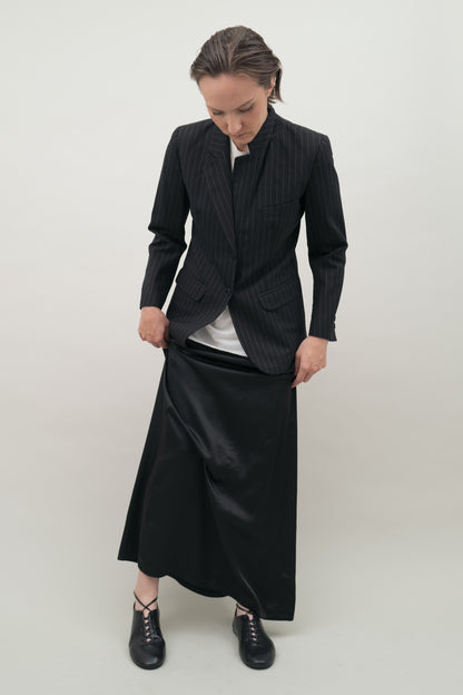 AGNES B. PINSTRIPE BLAZER