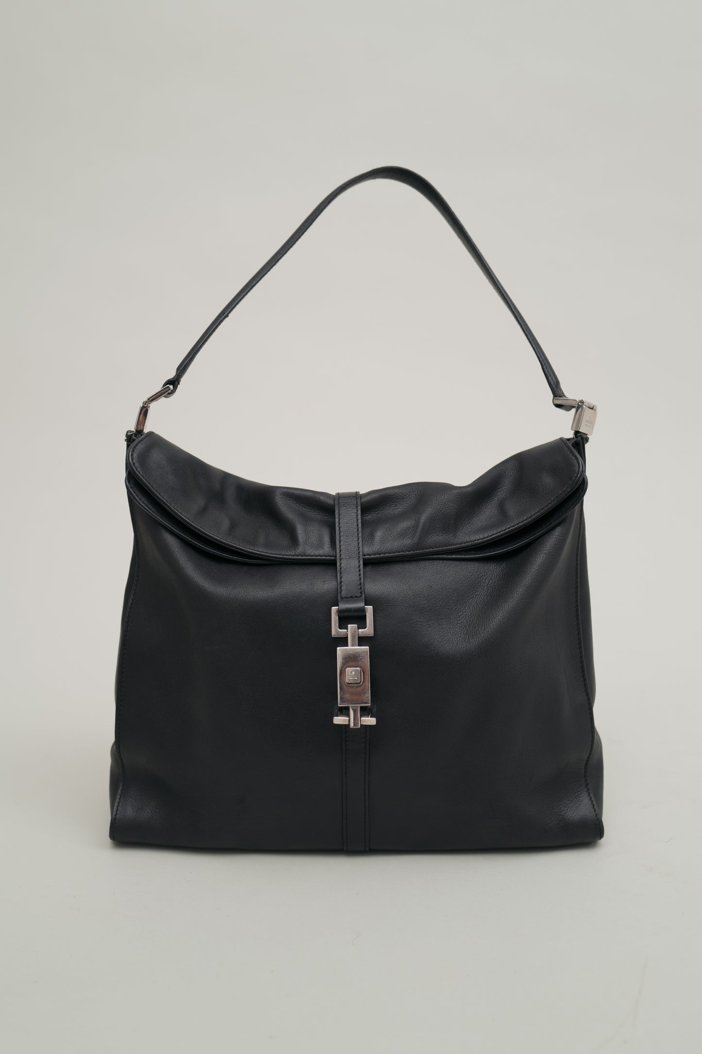 GUCCI LEATHER JACKIE BAG