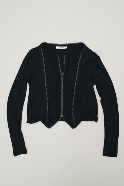 GIVENCHY DOUBLE ZIPPER TOP