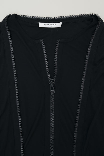 GIVENCHY DOUBLE ZIPPER TOP