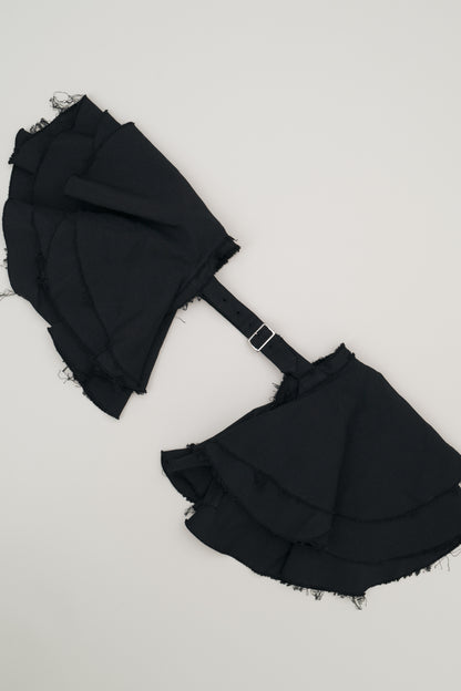 CDG RUFFLED SLEEVES, 2023