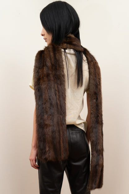 VINTAGE MINK SCARF