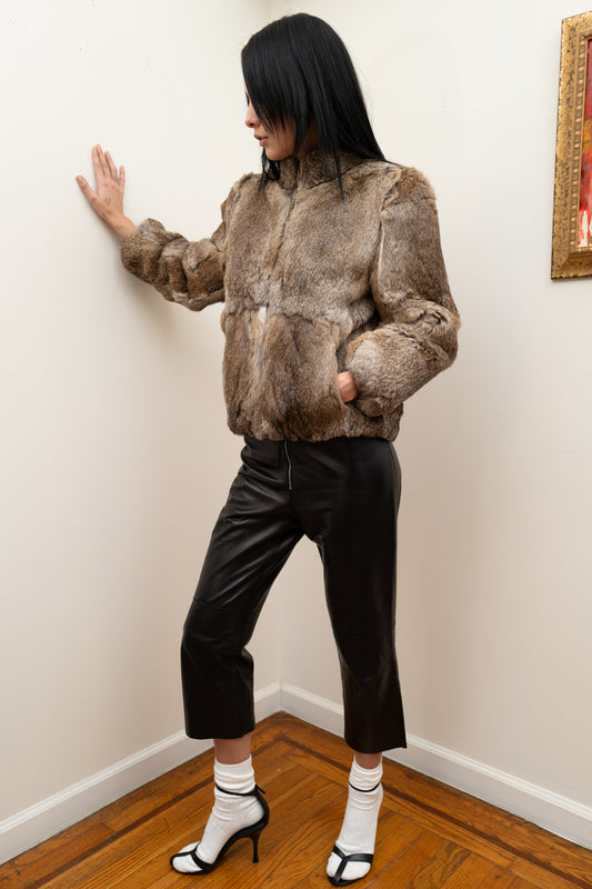 VINTAGE FUR BOMBER