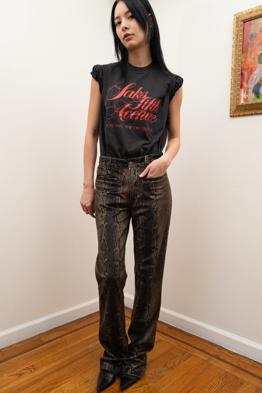 AGNES B. PRINTED PANTS