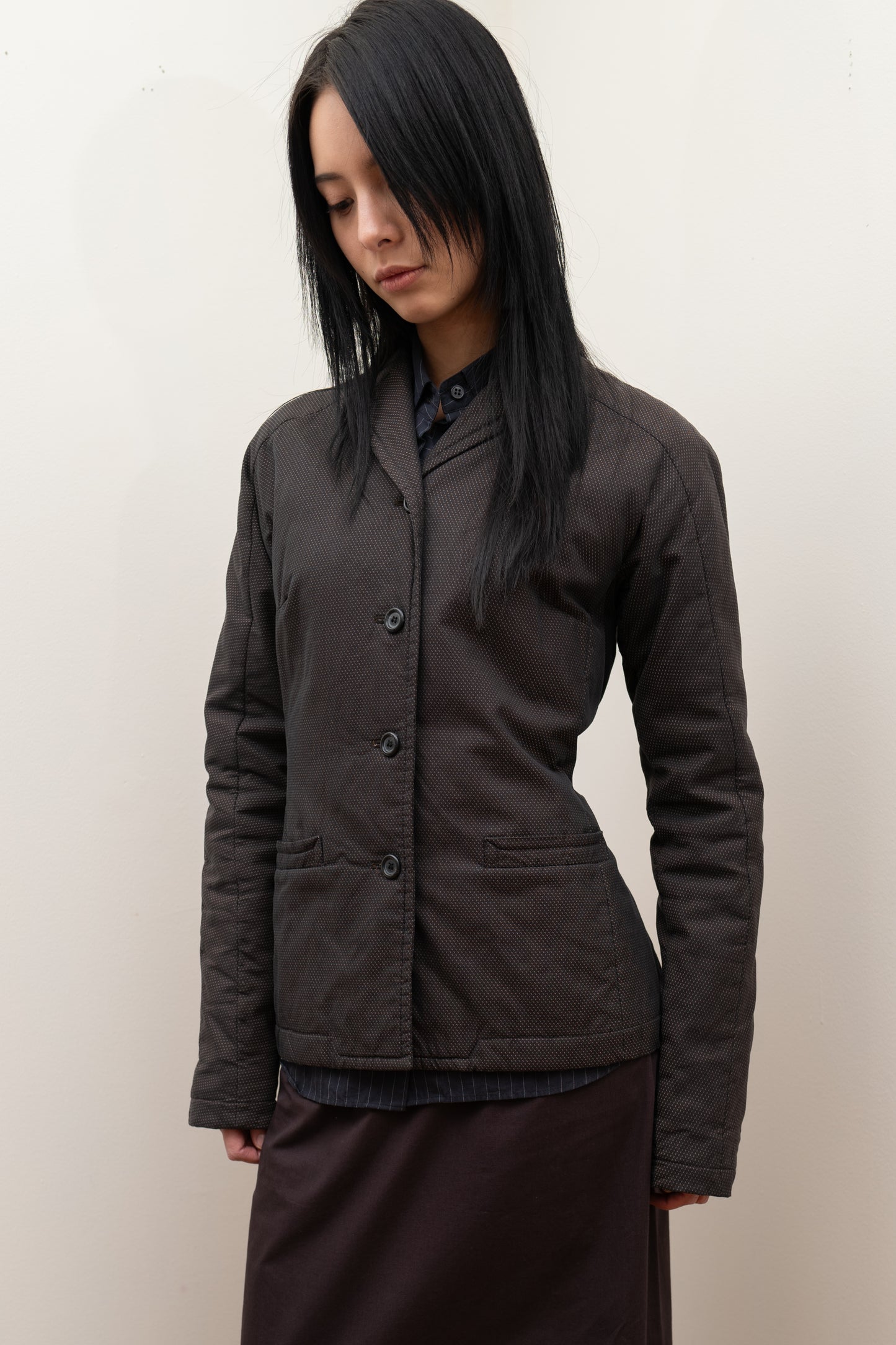 DRIES VAN NOTEN PADDED BLAZER, 90S