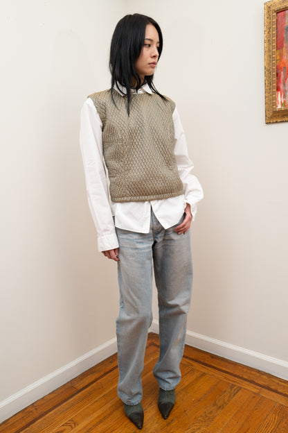 FUTURE OZBEK QUILTED VEST