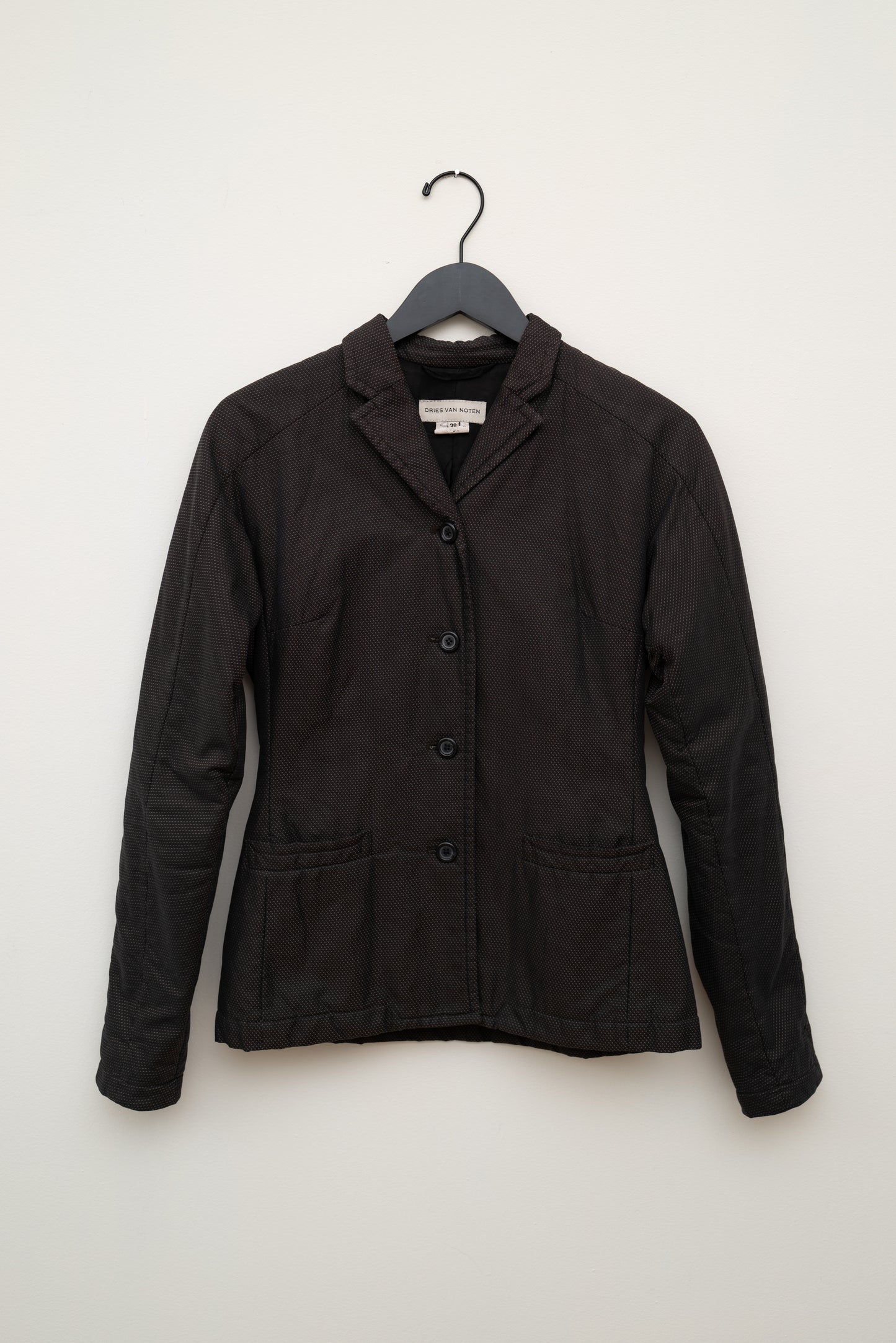 DRIES VAN NOTEN PADDED BLAZER, 90S