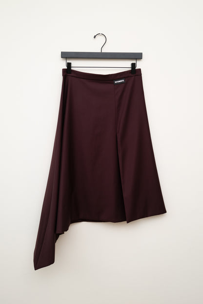 VETEMENTS ASYMMETRICAL SKIRT