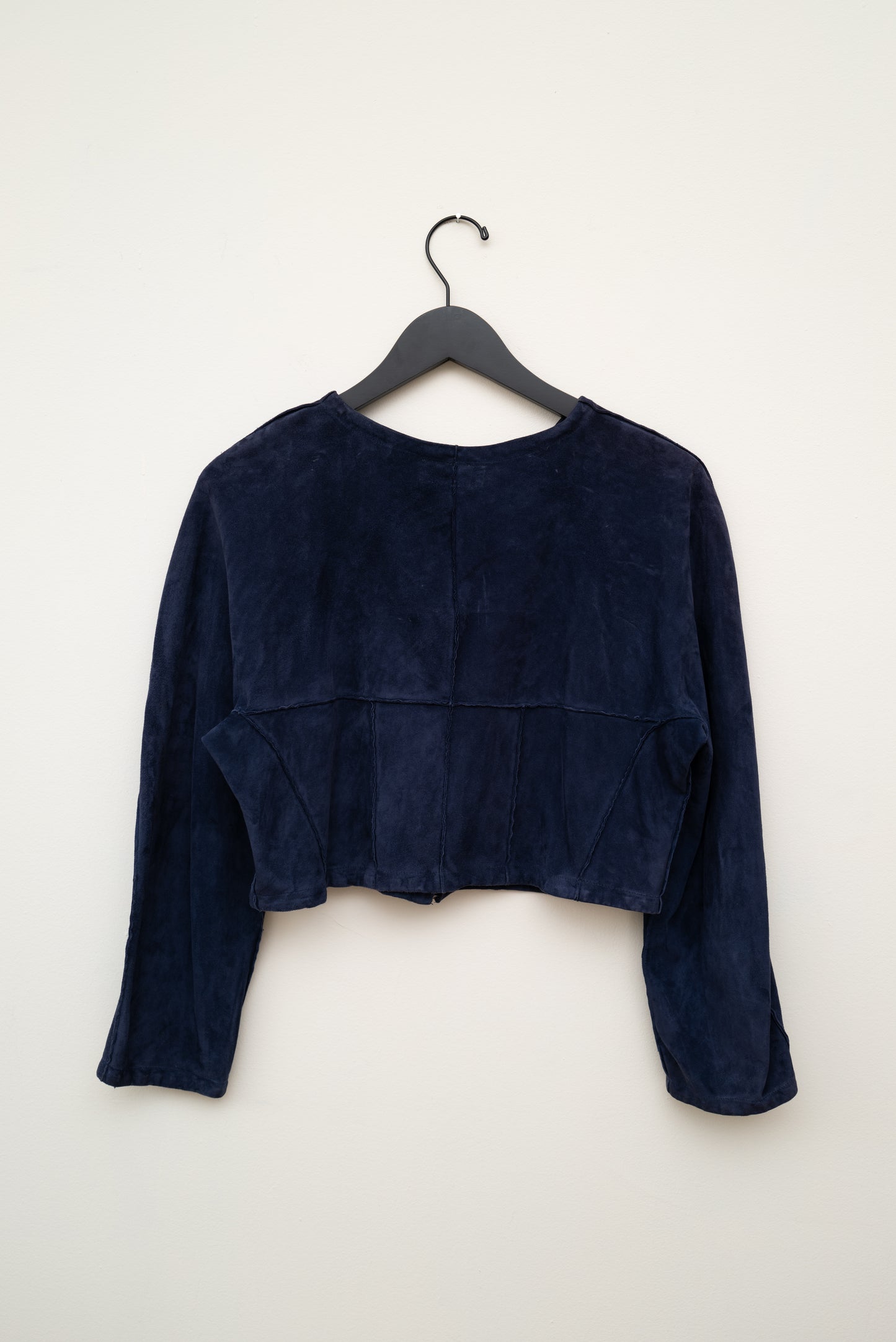 BALLY CROPPED SUEDE JACKET