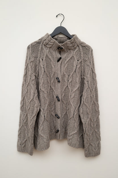 CHLOE CABLE KNIT CARDIGAN