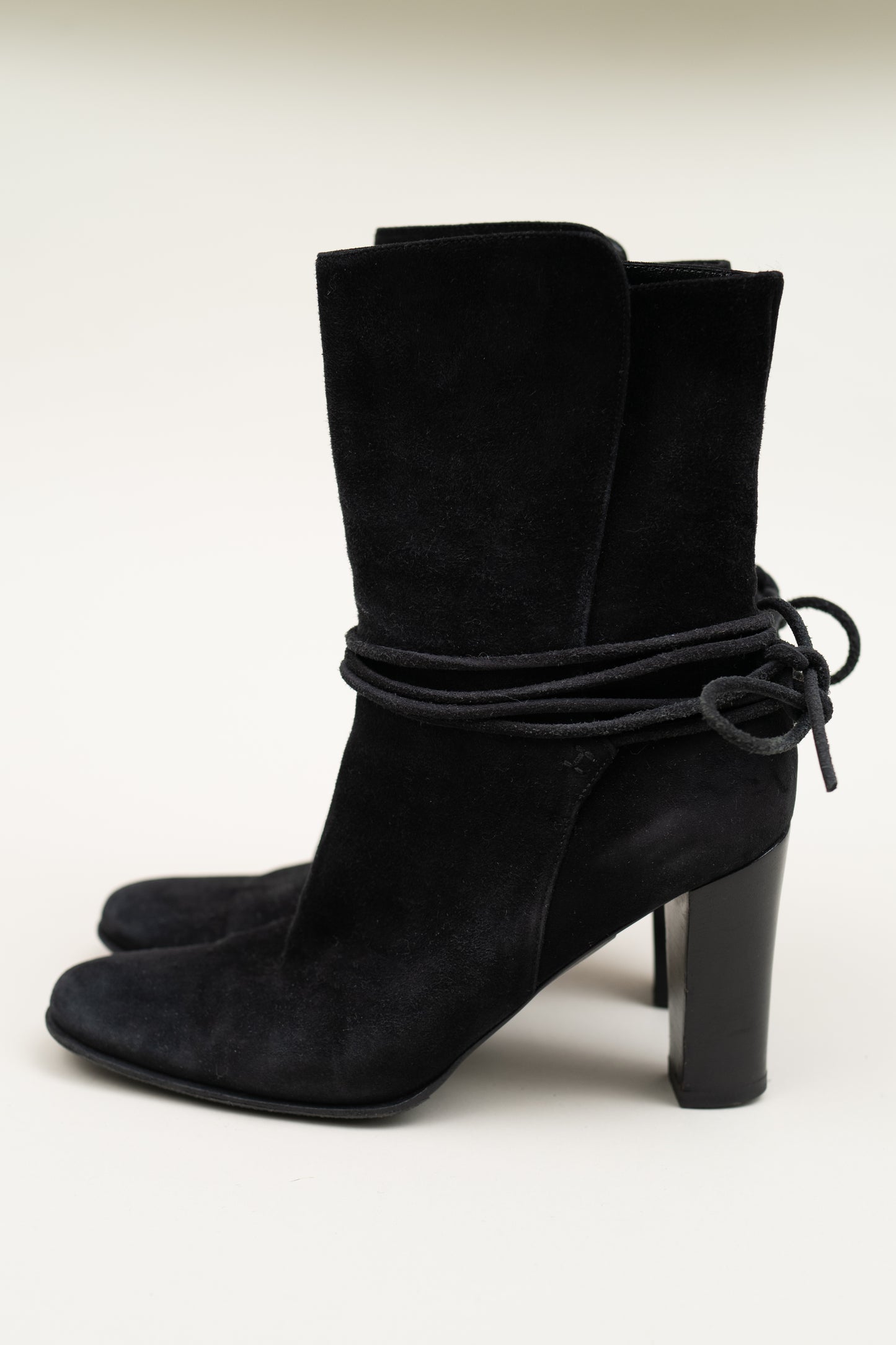HERMES SUEDE BOOTS