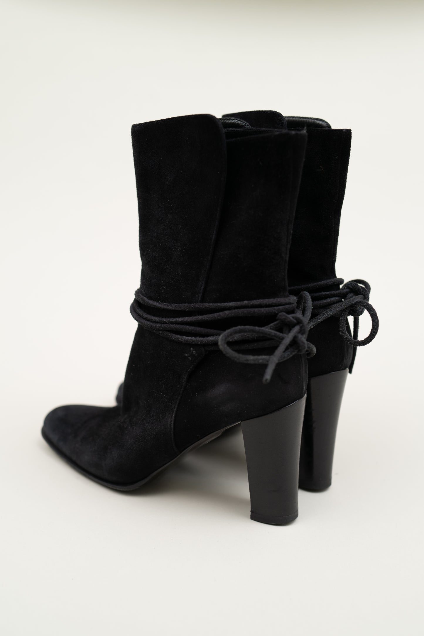 HERMES SUEDE BOOTS