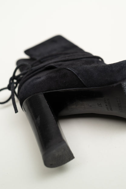 HERMES SUEDE BOOTS