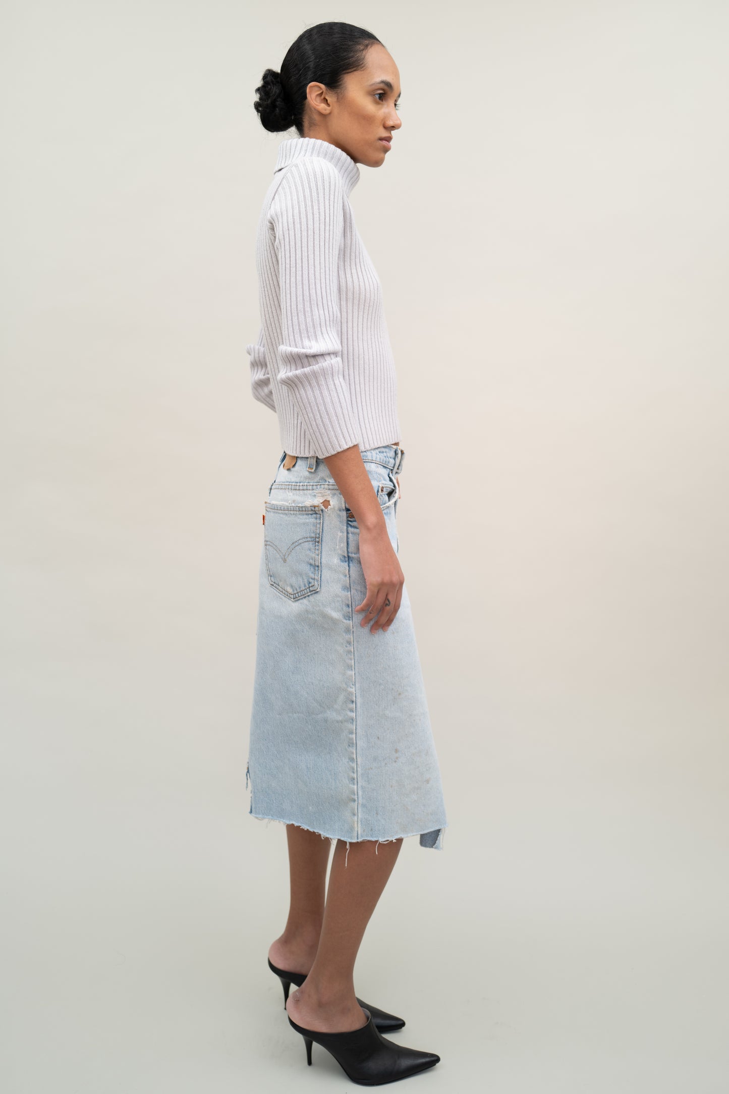 AGNES B. RIBBED SWEATER