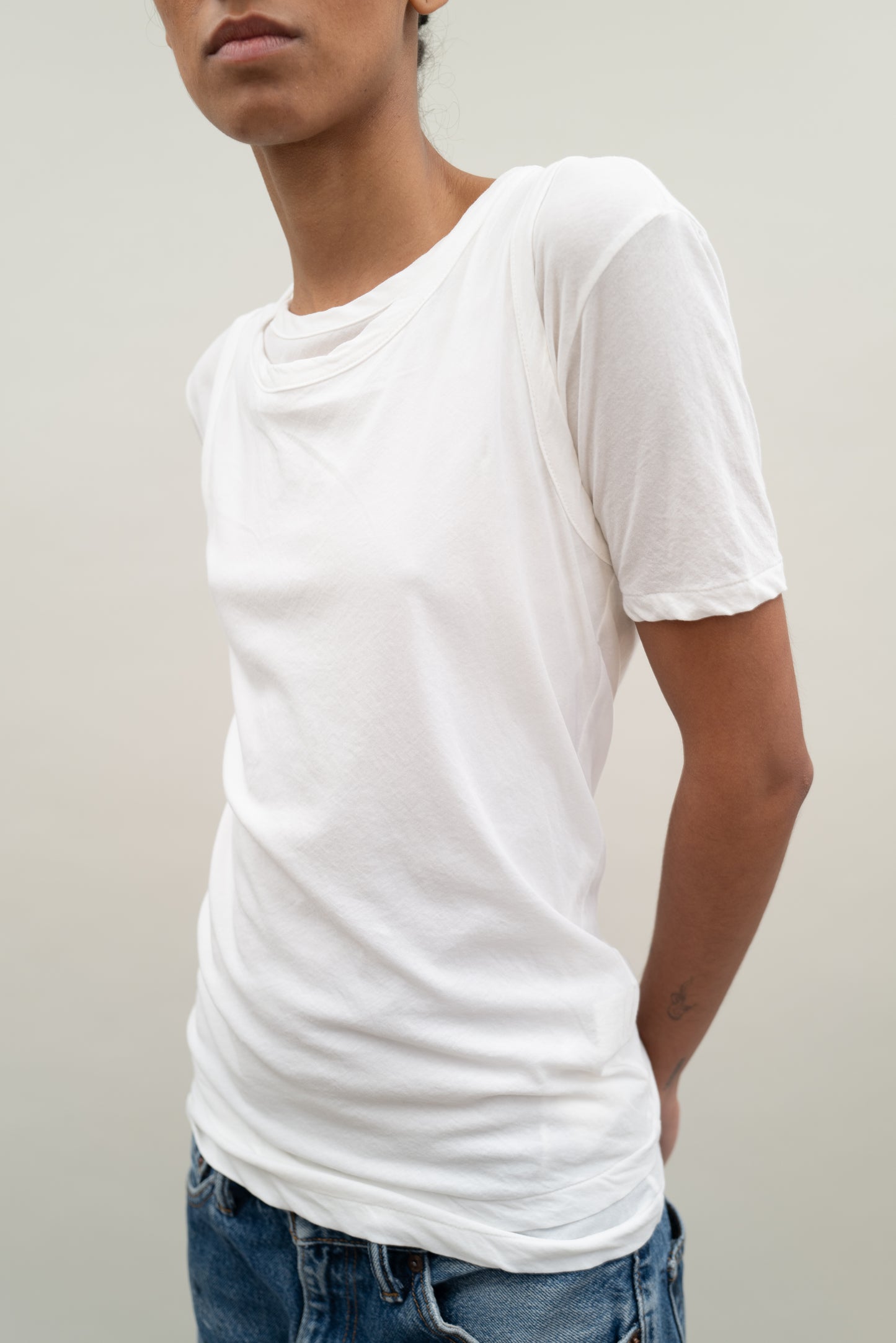 YOHJI 2 PC TEE/TANK SET