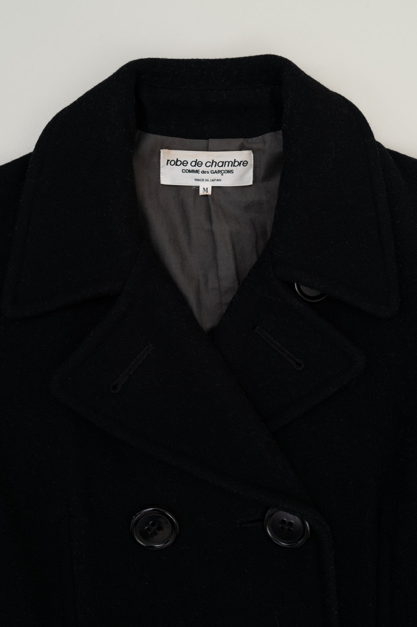 ROBE DE CHAMBRE CDG WOOL COAT, 2002