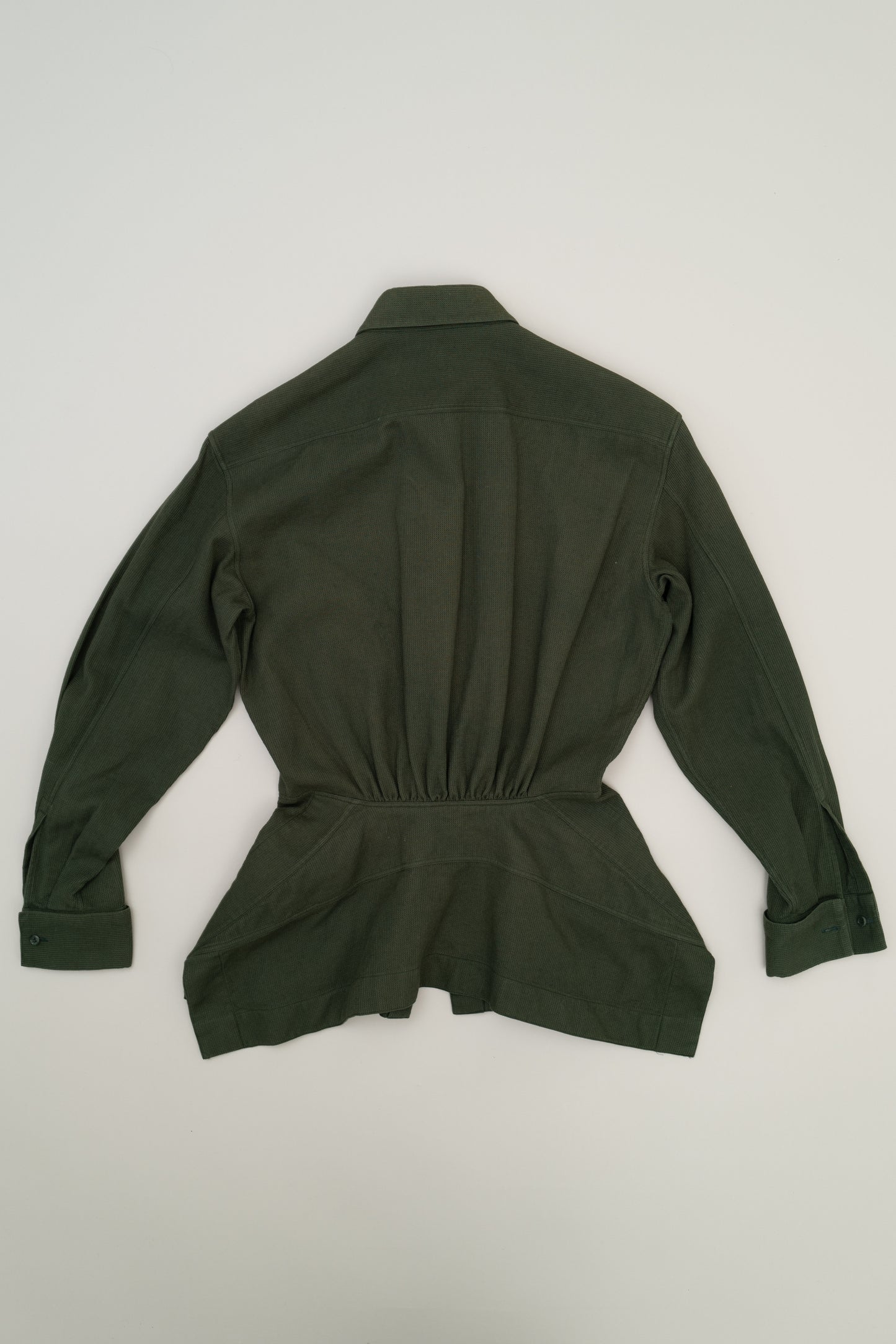 ALAIA FITTED BUTTON UP