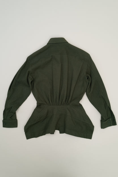 ALAIA FITTED BUTTON UP