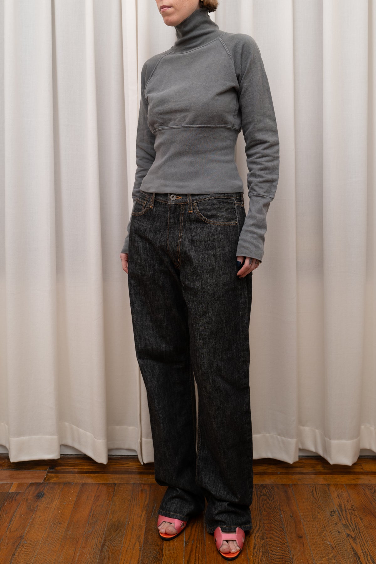 BALENCIAGA FITTED TURTLENECK