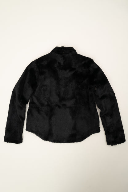 LAWRENCE STEELE FUR BUTTON UP