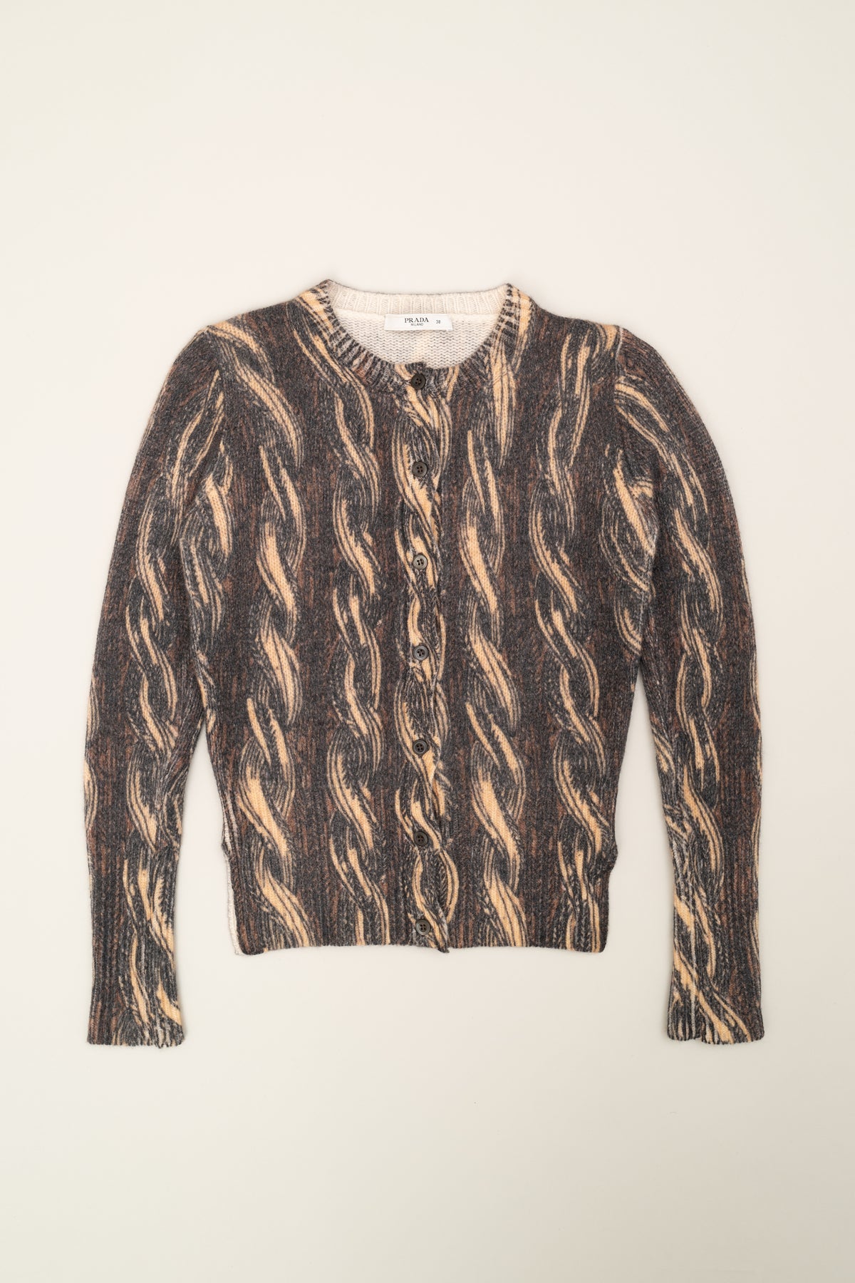 PRADA TROMPE L'OEIL CARDIGAN, 2010