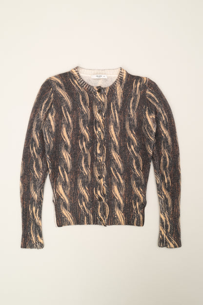 PRADA TROMPE L'OEIL CARDIGAN, 2010